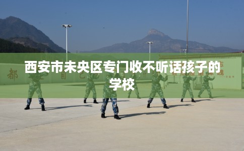 西安市未央区专门收不听话孩子的学校