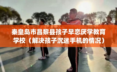 秦皇岛市昌黎县孩子早恋厌学教育学校（解决孩子沉迷手机的情况）