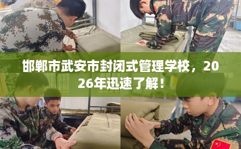 邯郸市武安市封闭式管理学校，2026年迅速了解！