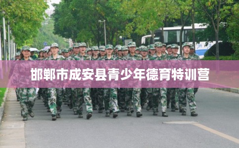 邯郸市成安县青少年德育特训营