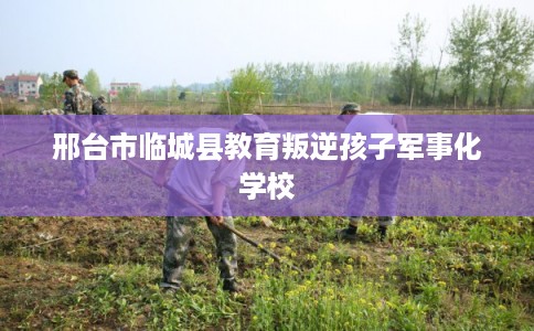 邢台市临城县教育叛逆孩子军事化学校 邢台市临城县教育叛逆孩子军事化学校