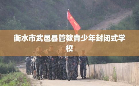 衡水市武邑县管教青少年封闭式学校 衡水市武邑县管教青少年封闭式学校