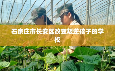 石家庄市长安区改变叛逆孩子的学校