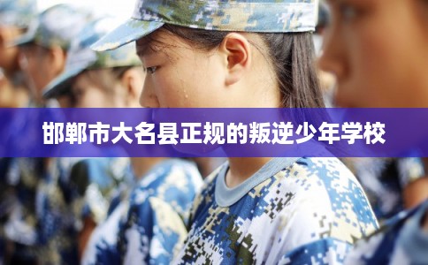 邯郸市大名县正规的叛逆少年学校 邯郸市大名县正规的叛逆少年学校
