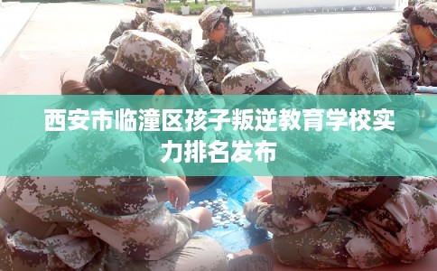 西安市临潼区孩子叛逆教育学校实力排名发布