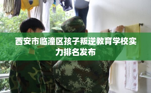 西安市临潼区孩子叛逆教育学校实力排名发布