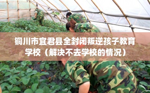 铜川市宜君县全封闭叛逆孩子教育学校(解决不去学校的情况) 铜川市宜君县全封闭叛逆孩子教育学校(解决不去学校的情况)