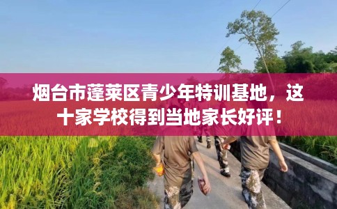 烟台市蓬莱区青少年特训基地,这十家学校得到当地家长好评! 烟台市蓬莱区青少年特训基地,这十家学校得到当地家长好评!