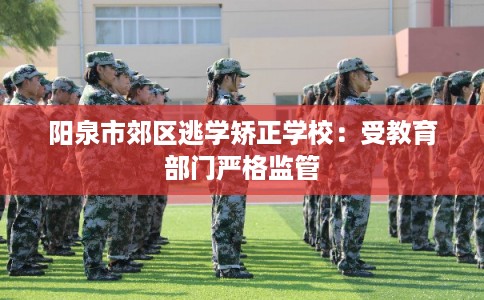 阳泉市郊区逃学矫正学校：受教育部门严格监管