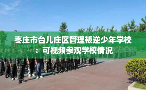枣庄市台儿庄区管理叛逆少年学校：可视频参观学校情况