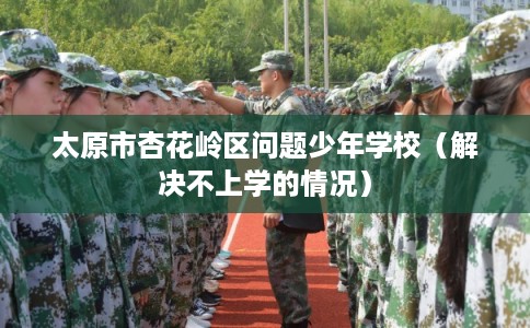 太原市杏花岭区问题少年学校（解决不上学的情况）