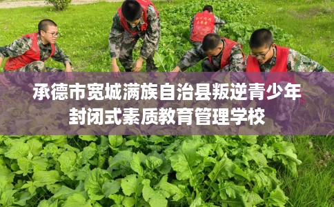 承德市宽城满族自治县叛逆青少年封闭式素质教育管理学校 承德市宽城满族自治县叛逆青少年封闭式素质教育管理学校