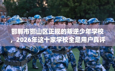 邯郸市邯山区正规的叛逆少年学校，2026年这十家学校全是用户真评!