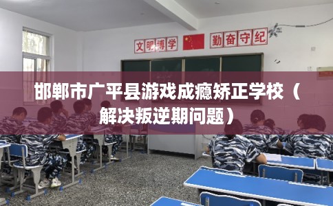 邯郸市广平县游戏成瘾矫正学校(解决叛逆期问题) 邯郸市广平县游戏成瘾矫正学校(解决叛逆期问题)