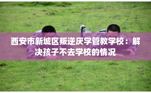 西安市新城区叛逆厌学管教学校：解决孩子不去学校的情况