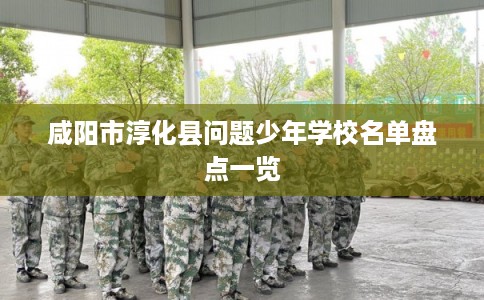 咸阳市淳化县问题少年学校名单盘点一览 咸阳市淳化县问题少年学校名单盘点一览