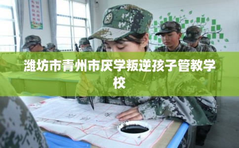 潍坊市青州市厌学叛逆孩子管教学校