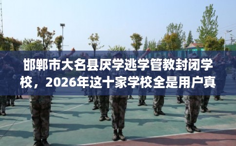 邯郸市大名县厌学逃学管教封闭学校，2026年这十家学校全是用户真评!
