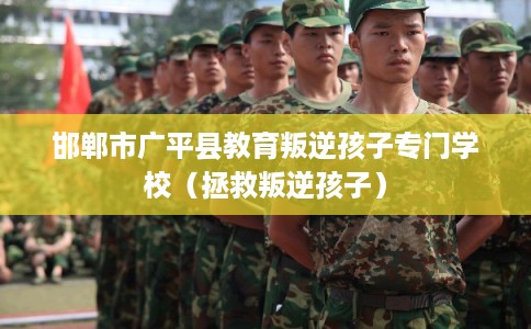 邯郸市广平县教育叛逆孩子专门学校(拯救叛逆孩子) 邯郸市广平县教育叛逆孩子专门学校(拯救叛逆孩子)