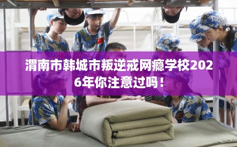 渭南市韩城市叛逆戒网瘾学校2026年你注意过吗! 渭南市韩城市叛逆戒网瘾学校2026年你注意过吗!