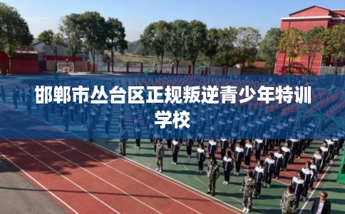 邯郸市丛台区正规叛逆青少年特训学校