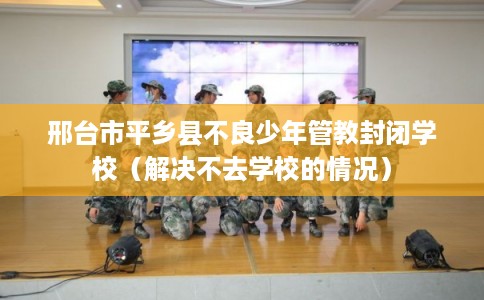 邢台市平乡县不良少年管教封闭学校(解决不去学校的情况) 邢台市平乡县不良少年管教封闭学校(解决不去学校的情况)