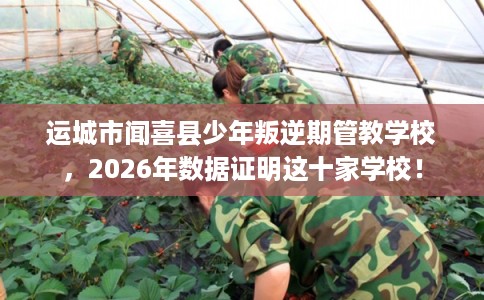 运城市闻喜县少年叛逆期管教学校,2026年数据证明这十家学校! 运城市闻喜县少年叛逆期管教学校,2026年数据证明这十家学校!