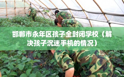邯郸市永年区孩子全封闭学校(解决孩子沉迷手机的情况) 邯郸市永年区孩子全封闭学校(解决孩子沉迷手机的情况)