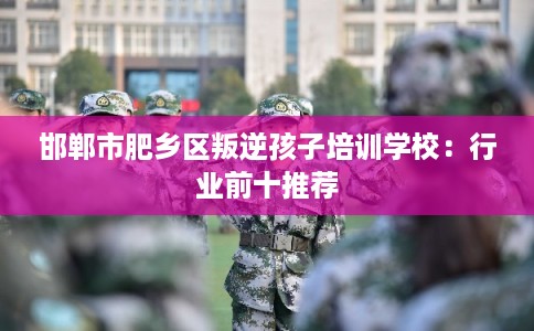 邯郸市肥乡区叛逆孩子培训学校：行业前十推荐
