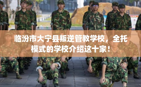 临汾市大宁县叛逆管教学校,全托模式的学校介绍这十家! 临汾市大宁县叛逆管教学校,全托模式的学校介绍这十家!