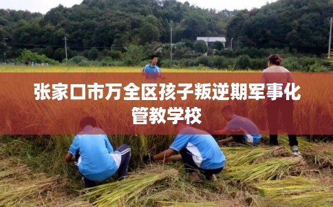 张家口市万全区孩子叛逆期军事化管教学校