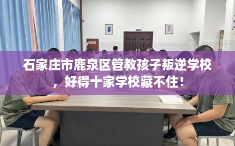 石家庄市鹿泉区管教孩子叛逆学校，好得十家学校藏不住！