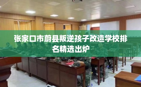 张家口市蔚县叛逆孩子改造学校排名精选出炉
