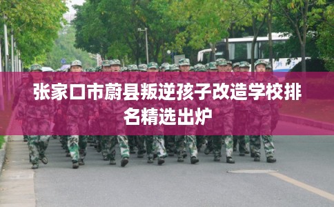 张家口市蔚县叛逆孩子改造学校排名精选出炉