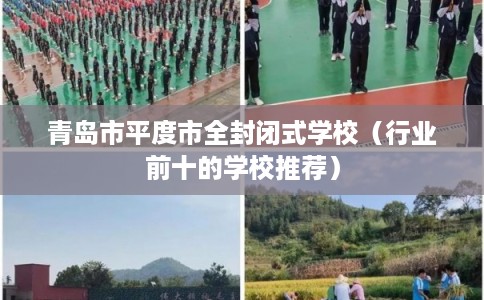 青岛市平度市全封闭式学校（行业前十的学校推荐）
