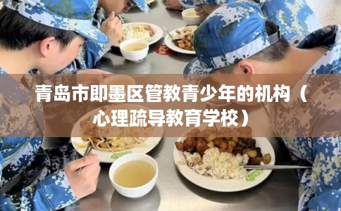 青岛市即墨区管教青少年的机构（心理疏导教育学校）