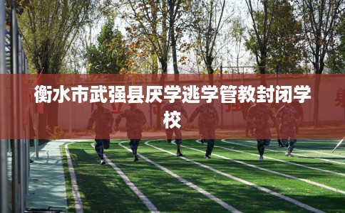 衡水市武强县厌学逃学管教封闭学校