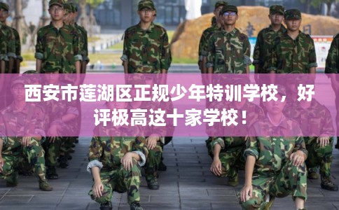 西安市莲湖区正规少年特训学校,好评极高这十家学校! 西安市莲湖区正规少年特训学校,好评极高这十家学校!
