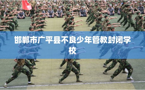邯郸市广平县不良少年管教封闭学校