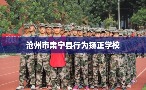 沧州市肃宁县行为矫正学校
