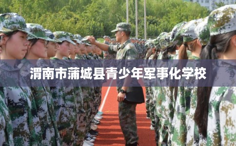 渭南市蒲城县青少年军事化学校 渭南市蒲城县青少年军事化学校