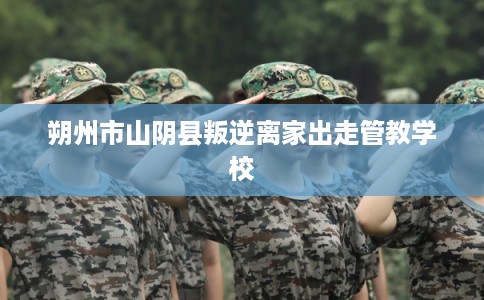 朔州市山阴县叛逆离家出走管教学校
