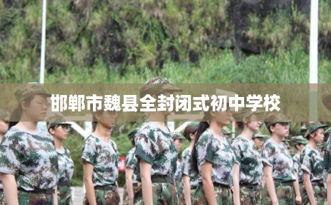 邯郸市魏县全封闭式初中学校