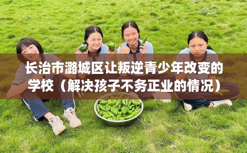 长治市潞城区让叛逆青少年改变的学校（解决孩子不务正业的情况）