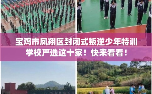 宝鸡市凤翔区封闭式叛逆少年特训学校严选这十家！快来看看！
