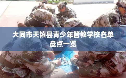 大同市天镇县青少年管教学校名单盘点一览