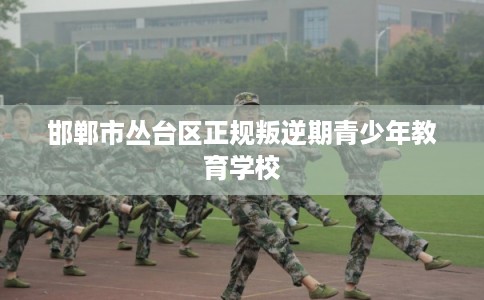 邯郸市丛台区正规叛逆期青少年教育学校