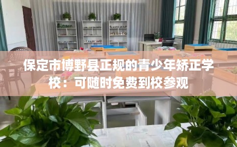 保定市博野县正规的青少年矫正学校：可随时免费到校参观