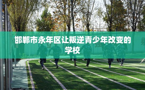 邯郸市永年区让叛逆青少年改变的学校 邯郸市永年区让叛逆青少年改变的学校
