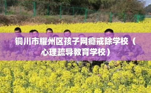 铜川市耀州区孩子网瘾戒除学校（心理疏导教育学校）